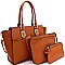 WOVEN HARDWARE ACCENT CROSS BODY VALUE SET