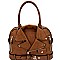 LY037-LP Moto Jacket Design Multi Pocket Unique Satchel