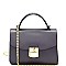 LYX003-LP Matte Jelly Small Flap Satchel Cross Body