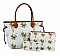 Native American Tribal Aztec Printed Canvas 3-in-1 Shopper