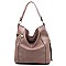 Fashion Zipper Shoulder Bag Hobo