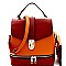 Spiffy Push-Lock 2 in 1 Convertible Backpack Satchel MH-MA3016