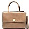 [S]MC3830-LP  Stud Accent Turn-lock Satchel SET