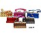 PACK OF 12 PCS ASSORTED COLOR DESIGNER MINI COIN PURSE