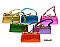 PACK OF 12 PCS ASSORTED COLOR DESIGNER MINI COIN PURSE -List 2