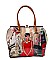 QUALITY METAL FRAME MICHELLE OBAMA SATCHEL