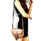 MJ0018-LP Soft Touch Flap Cross-body Messenger