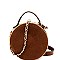Faux-Fur Round Chain Shoulder Bag Mh-MM7243