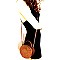 Faux-Fur Round Chain Shoulder Bag Mh-MM7243