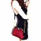 Bee Charm Faux-Fur Leopard Dome Shoulder Bag MH-MO7266