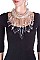 Luxurious Mix Jumbo Drop Lucite Iconic Necklace Set LA-CN1887