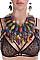 ASSORTED WOODEN BEADS STATEMENT NECKLACE SET