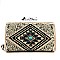 Montana West Turquoise Stone Aztec Embroidery Wallet