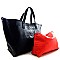 Embossed Laser-cut 2 in 1 Tote Bag