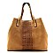 Embossed Laser-cut 2 in 1 Tote Bag