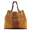 Embossed Laser-cut 2 in 1 Tote Bag