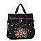 EMBROIDERED GARDEN ADIRA 2 WAY BACKPACK