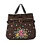 EMBROIDERED GARDEN ADIRA 2 WAY BACKPACK