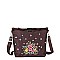 EMBROIDERY GARDEN ADIRA CROSS BODY BAG