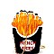 French Fries Theme Fun Cross Body