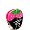 NOV015-LP Chocolate Dipped Strawberry Theme Novelty Cross Body