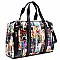 OBAMA Magazine Print Patent Weekender OVERNIGHT Duffel Bag RZ-OA2599