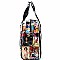 OBAMA Magazine Print Patent Weekender OVERNIGHT Duffel Bag RZ-OA2599