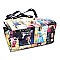 Magazine OBAMA Print Hardware Accent Mini Satchel RZ-OA2664