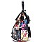 Obama Magazine Print Draw String Mini Backpack RZ-OA2708