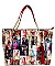 Collage Magazine Cover Tote Bag