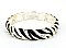 ZEBRA STONED STRETCH BRACELET