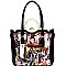 OBAMA PURSE Kiss-Lock Satchel 3 in 1 Tote Wallet SET