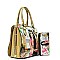 Michelle Obama's Jewel Top Satchel & Wallet Set