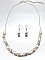 MULTI BEAD NECKLACE SET (compare to designer)