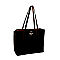 3 IN 1 CROC-OSTRICH SCARFED SATCHEL SET