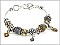 OB01058TT HEART TEXTURED BEAD BRACELET