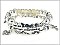 B5641L ATS  RELIGIOUS THEME THEME DOUBLE STRETCH  BRACELET