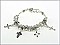 OB01026AS CROSS THEME MULTI BEAD BRACELET