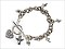 B7259L AS/CY Stone toggle Bracelet