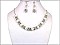 OS02914SBPRL PEARL & BEAD 18" NECKLACE SET