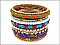 OB02391GLMUL MULTI-COLOR STACKABLE BRACELET