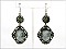 OE0785SBAMY Woman Silhouette Earrings (Purple)