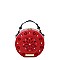 FLORAL ASTRID LASER CUT MINI BAG