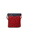 FLORAL ASTRID LASER CUT CROSS BODY