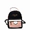 COLOR-BLOCKED ELODIE MINI BACKPACK