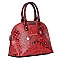 FLORAL ERIKO ENGRAVED DOME BAG