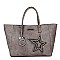 GLITZY BRONA STAR SHOPPER BAG