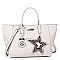 GLITZY BRONA STAR SHOPPER BAG