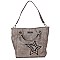 GLITZY BRONA STAR TOTE BAG