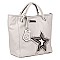 GLITZY BRONA STAR TOTE BAG